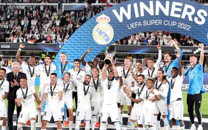 Supercoppa europea, vince il Real Madrid: 2-0 all’Eintracht