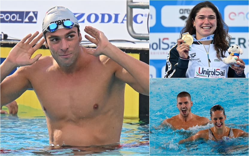 Europei di nuoto 2022, il medagliere con tutte le medaglie vinte dall