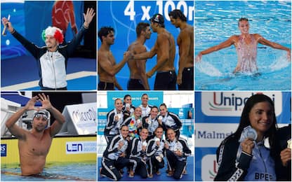 Europei nuoto, medaglie di oggi: 2 ori, un bronzo, 3 argenti azzurri