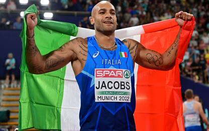 Europei atletica, Marcell Jacobs vince l’oro nei 100 metri. FOTO