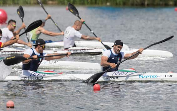 Europei di canoa, Italia d'oro nel K2 200 con Di Liberto e Rizza Sky TG24