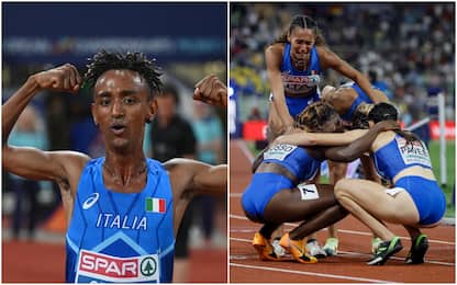 Europei atletica: oro Crippa 10.000 metri, bronzo nella 4x100 donne