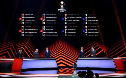 Sorteggi Europa e Conference League: gironi di Roma, Lazio, Fiorentina
