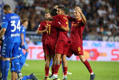 Empoli-Roma 1-2: video, gol e highlights della partita di Serie A