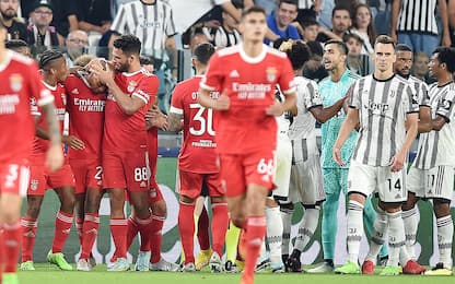 Juventus Benfica 1-2: gol e highlights della partita di Champions