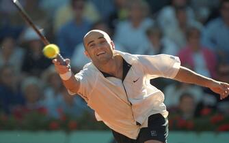 Andre Agassi. (Photo by THIERRY ORBAN/Sygma via Getty Images)