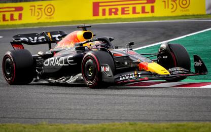 F1, Gp Giappone: pole a Verstappen, poi Leclerc e Sainz. HIGHLIGHTS