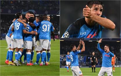 Napoli-Rangers 3-0: gli highlights della partita di Champions