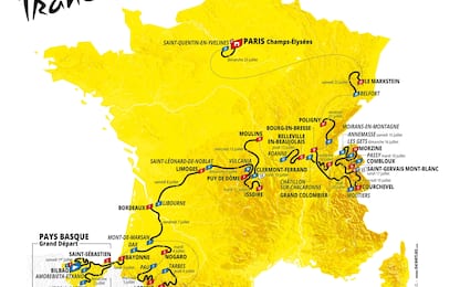 Tour de France 2023, presentato a Parigi il nuovo percorso