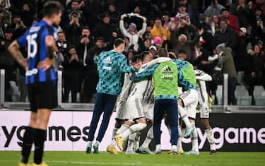 Foto Marco Alpozzi/LaPresse 06 Novembre 2022 - Torino, Italia - sport, calcio - Juventus vs Inter - Campionato italiano di calcio Serie A TIM 2022/2023 - Juventus Stadium. Nella foto: 
 Nicolo' Fagioli (Juventus F.C.); esulta dopo il gol 2-0

November 6, 2022 Turin, Italy - sport, calcio - Juventus vs Inter - Italian Serie A Football Championship 2022/2023 - Juventus Stadium. In the pic:  Nicolo' Fagioli (Juventus F.C.); celebrates after scoring goal 2-0