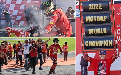 MotoGP, Bagnaia è campione del mondo. A Valencia vince Rins. VIDEO