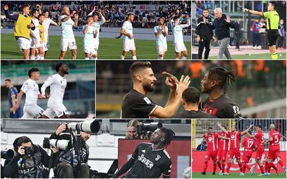 Serie A: ok Milan, Juve, Inter, Monza e Spezia. Roma-Torino 1-1. VIDEO