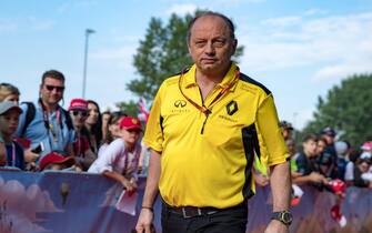 epa05402851 Renault Sport F1 Team Racing Director French Frederic Vasseur before the qualifiing of the Formula One Grand Prix of Austria in Spielberg, Austria, 02 July 2016.  EPA/EXPA/JOHANN GRODER