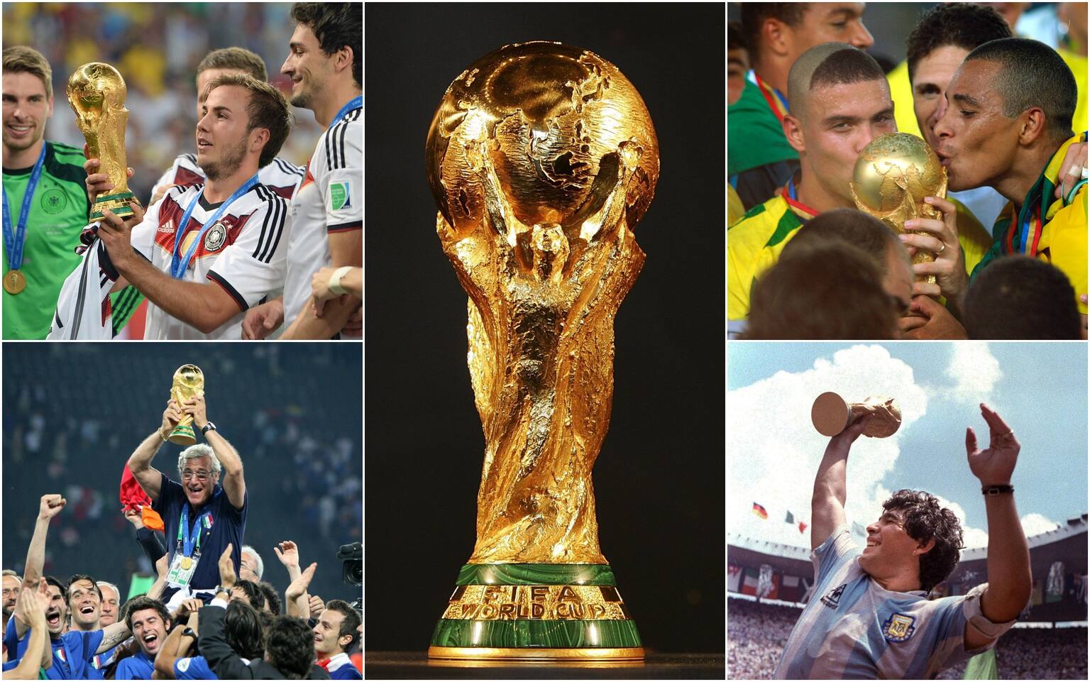albo d oro mondiali calcio