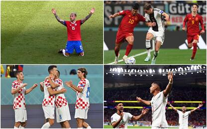 Mondiali: ok Costa Rica, Marocco e Croazia. Spagna-Germania 1-1