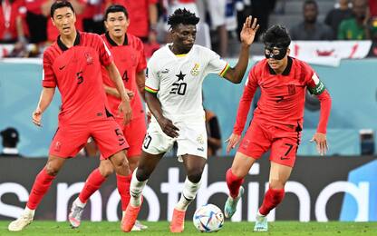 Mondiali Qatar, Sud Corea-Ghana finisce 2-3. Alle 17 il Brasile. LIVE