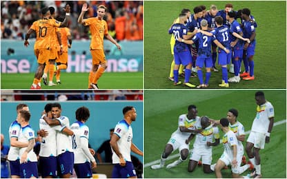 Mondiali 2022, a ottavi sarà Olanda-Usa e Inghilterra-Senegal