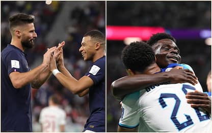 Mondiali Qatar 2022, Francia e Inghilterra volano ai quarti