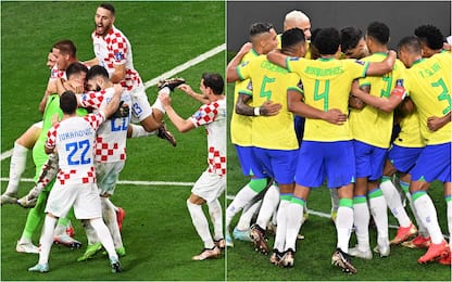 Mondiali: passano Croazia e Brasile, si sfideranno ai quarti