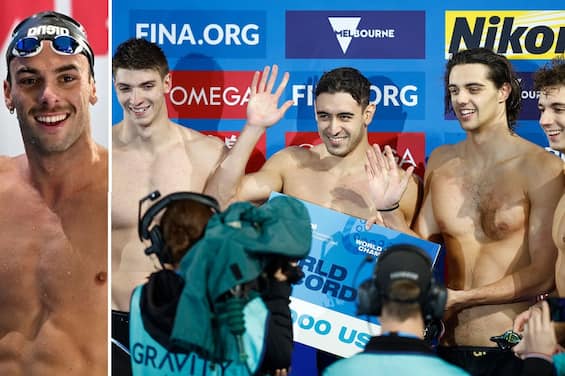 Medagliere Mondiali nuoto in vasca corta oro Paltrinieri e 4x100