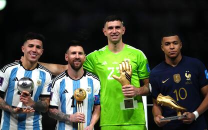 Mondiali 2022, dal capocannoniere al miglior giocatore: i premi. FOTO