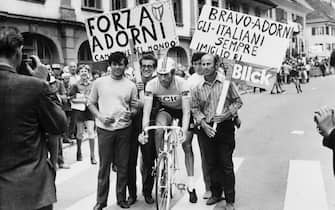 Tour de Suisse-Sieger 1969: Vittorio Adorni   (Photo by Waldemar Gerber/RDB/ullstein bild via Getty Images)