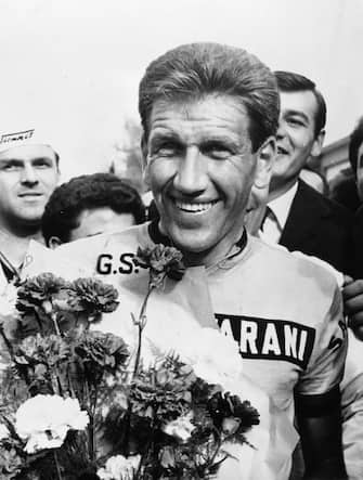 Tour de Suisse 1965: Vittorio Adorni,Tour de Suisse 1965: Vittorio Adorni   (Photo by Blick/RDB/ullstein bild via Getty Images)