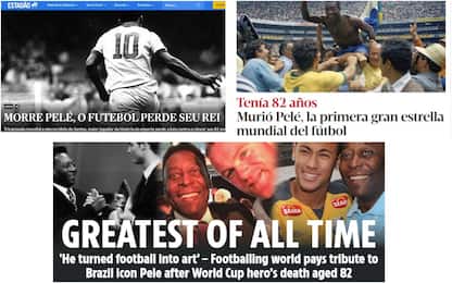 Morte Pelé: i media internazionali ricordano così "O Rei". FOTO