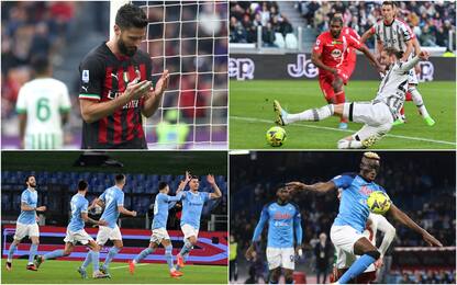 Serie A: Napoli-Roma 2-1, perdono Milan e Juve. VIDEO
