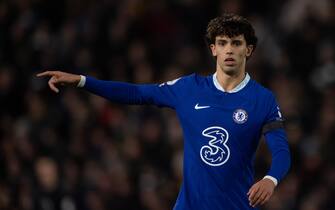 LONDON, ENGLAND - JANUARY 12:  Joao Felix of Chelsea during the Premier League match between Fulham FC and Chelsea FC at Craven Cottage on January 12, 2023 in London, England. (Photo by Visionhaus/Getty Images)