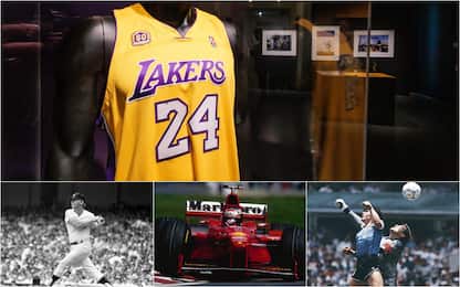 All’asta una maglia di Kobe Bryant: i cimeli più costosi della storia
