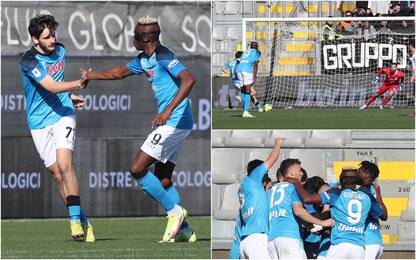 Serie A, Spezia-Napoli 0-3. Ora in campo Torino-Udinese. VIDEO