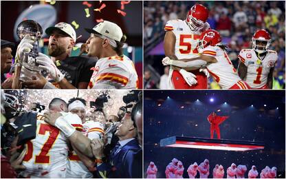 Super Bowl, dal trionfo dei Kansas City Chiefs allo show di Rihanna