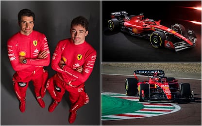 Formula 1, svelata la Ferrari SF-23: presentazione a Maranello. FOTO