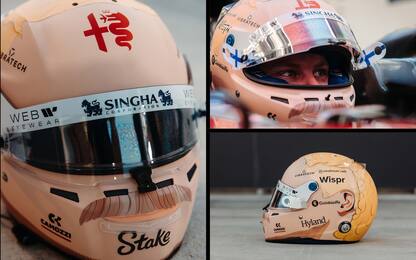 Test F1 in Bahrain, lo speciale casco di Valtteri Bottas. FOTO