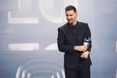 Leo Messi trionfa al 'Fifa the Best' 2022