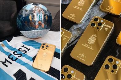 Mondiali, Messi regala a compagni Argentina iPhone con custodie d'oro