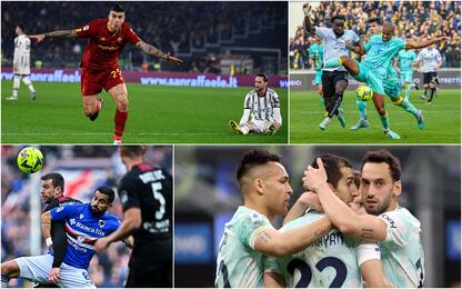Serie A, la Roma batte 1-0 la Juve. L’Inter vince 2-0 col Lecce. VIDEO