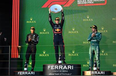 F1 2023, Gp Australia a Verstappen davanti a Hamilton e Alonso. VIDEO