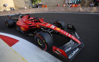 F1, Azerbaigian: Leclerc centra la prima pole della gara sprint