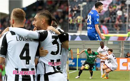 Serie A, vincono Empoli e Udinese. Sassuolo-Bologna 1-1. VIDEO