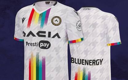 Giornata contro l'omofobia, Udinese in campo con la maglia arcobaleno
