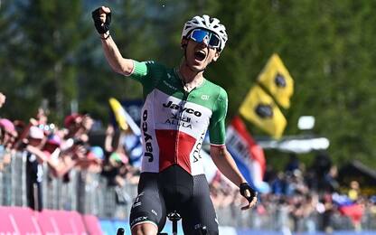 Giro d’Italia 2023, Filippo Zana vince tappa da Oderzo a Val di Zoldo