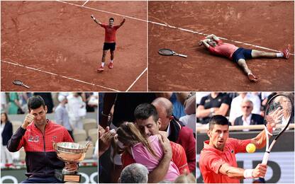 Djokovic vince Roland Garros ed entra nella leggenda: 23 Slam, record