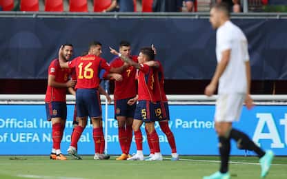 Nations League, la Spagna batte l’Italia 2 a 1 e vola in finale