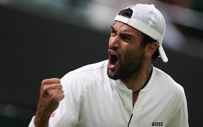 Wimbledon, Berrettini batte Zverev e vola agli ottavi di finale