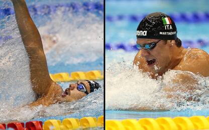 Mondiali nuoto: oro nei 50 farfalla, argento nei 100 rana per l'Italia