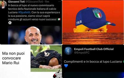 Spalletti nuovo ct dell'Italia, le reazioni sui social. FOTO