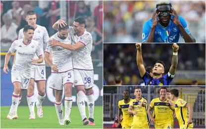 Serie A, parte campionato: ok Napoli, Inter, Verona, Fiorentina. VIDEO