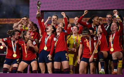 Mondiali femminili calcio, Spagna campione: 1-0 all'Inghilterra. FOTO